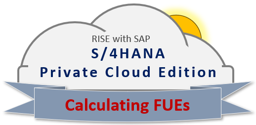 Calculating FUEs for RISE with SAP S/4HANA from ECC